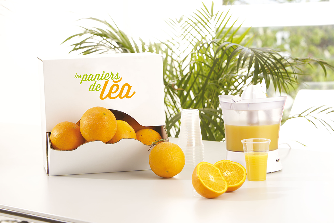 Box jus d'orange
