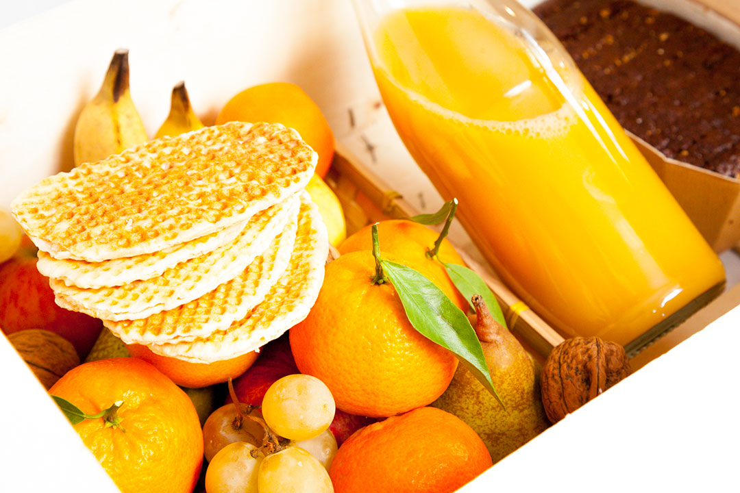 Box jus d'orange