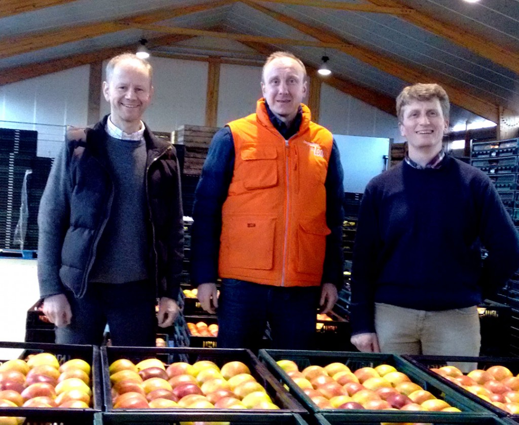 Guillaume et Mathieu, producteurs de pommes et poires