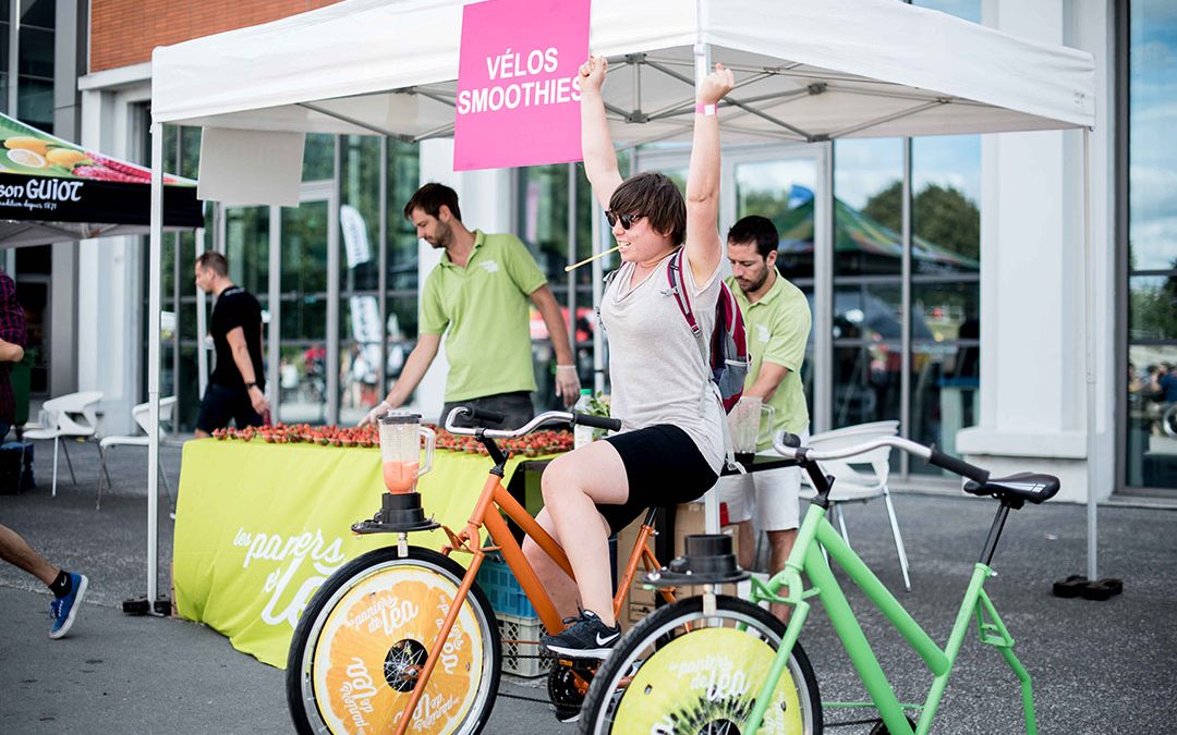 B’Twin Ch’ti Bike Tour… en vélo à smoothies !