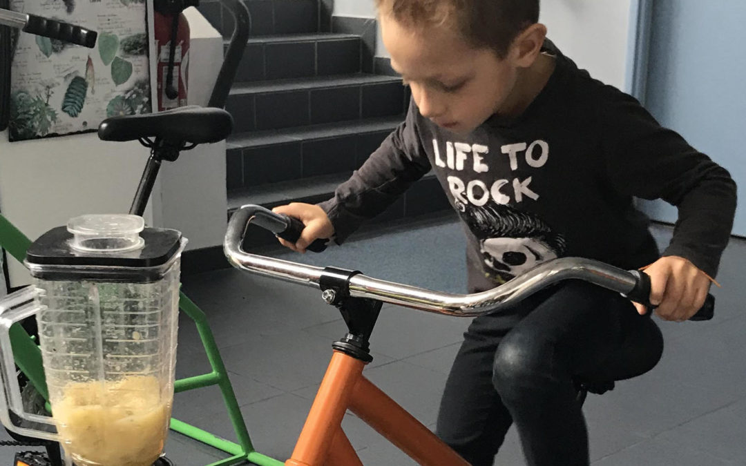 Vélos à smoothies pour les enfants
